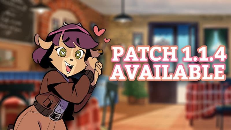 On Your Tail patch 1.1.4 is now available